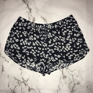 Abercrombie floral shorts
